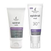Kit-Facial-Epidrat-Hidratante-Calm-40g---Hidratante-Mat-Sem-Cor-FPS30-40ml