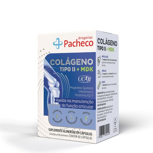 795151-Colageno-Tipo-II-UC-II---MDK-Drogaria-Pacheco-60-Comprimidos- 795151-Colageno-Tipo-II-UC-II---MDK-Drogaria-Pacheco-60-Comprimidos-