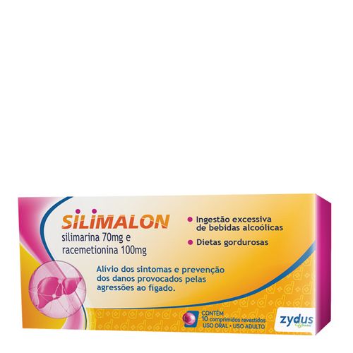 843458-Silimalon-70mg-100mg-Zydus-Brasil-10-Comprimidos-Revestidos- 843458-Silimalon-70mg-100mg-Zydus-Brasil-10-Comprimidos-Revestidos-