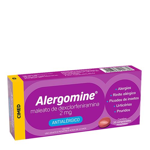 846279-Alergomine-2mg-Cimed-20-Comprimidos-Revestidos- 846279-Alergomine-2mg-Cimed-20-Comprimidos-Revestidos-