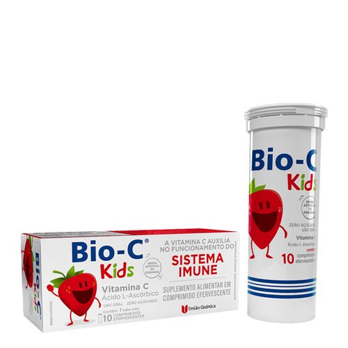 Suplemento Vitamínico Bio-C Kids 10 Comprimidos Efervescente