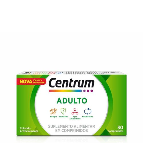 Multivitaminico Centrum Adulto com Vitaminas de A a Z 30