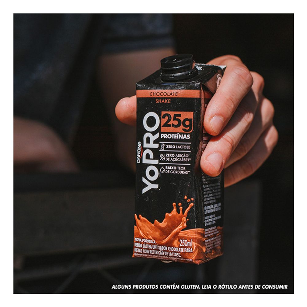 Bebida Láctea UHT YoPRO Chocolate 25g de proteínas 250ml - Drogarias ...