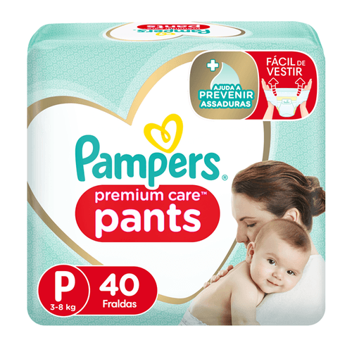 Fralda Descartável Pampers Pants P 24 Unidades - Drogarias Pacheco