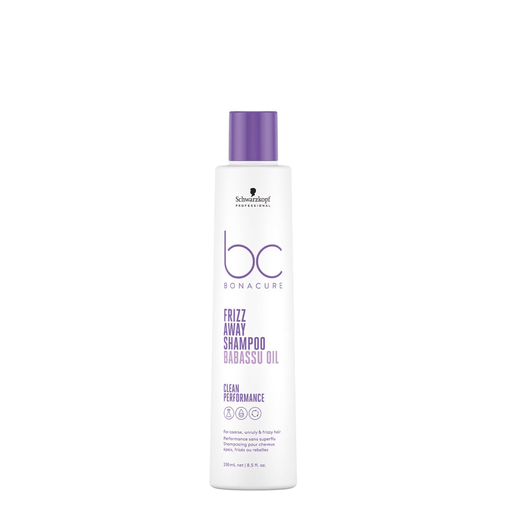 Bc Bonacure Clean Performance Frizz Away - Shampoo 250ml