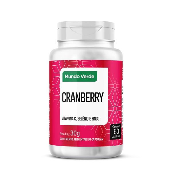 Cranberry Mundo Verde 60 Cáps