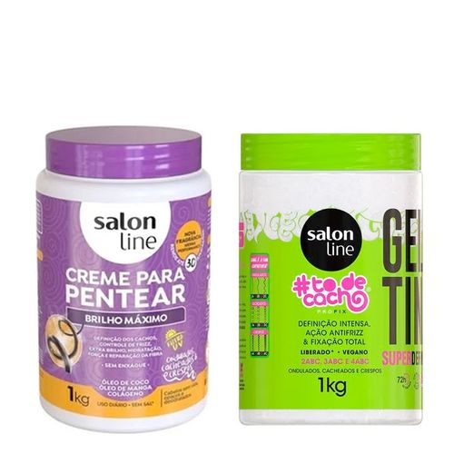 935323502---Kit-Salon-Line-Gelatina-Capilar-Super-Definicao-Creme-Para-Pentear-Brilho-Maximo-1kg-cada