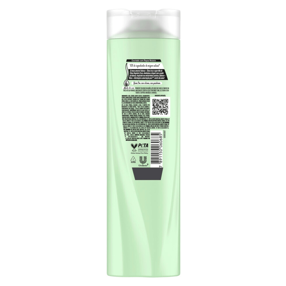 Shampoo Seda By Rayza Nicácio Óleos e Babosa 325ml Shampoo Seda By Rayza Nicácio Óleos e Babosa 325ml