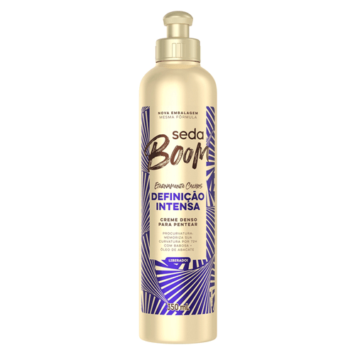 Creme Para Pentear Seda Boom Definição Intensa 350Ml