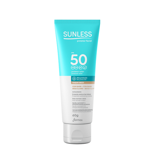 847267---Protetor-Solar-Facial-Sunless-FPS50-Toque-Seco-Cor-Bege-Medio-60g_0003_7896902204942_1 847267---Protetor-Solar-Facial-Sunless-FPS50-Toque-Seco-Cor-Bege-Medio-60g_0003_7896902204942_1