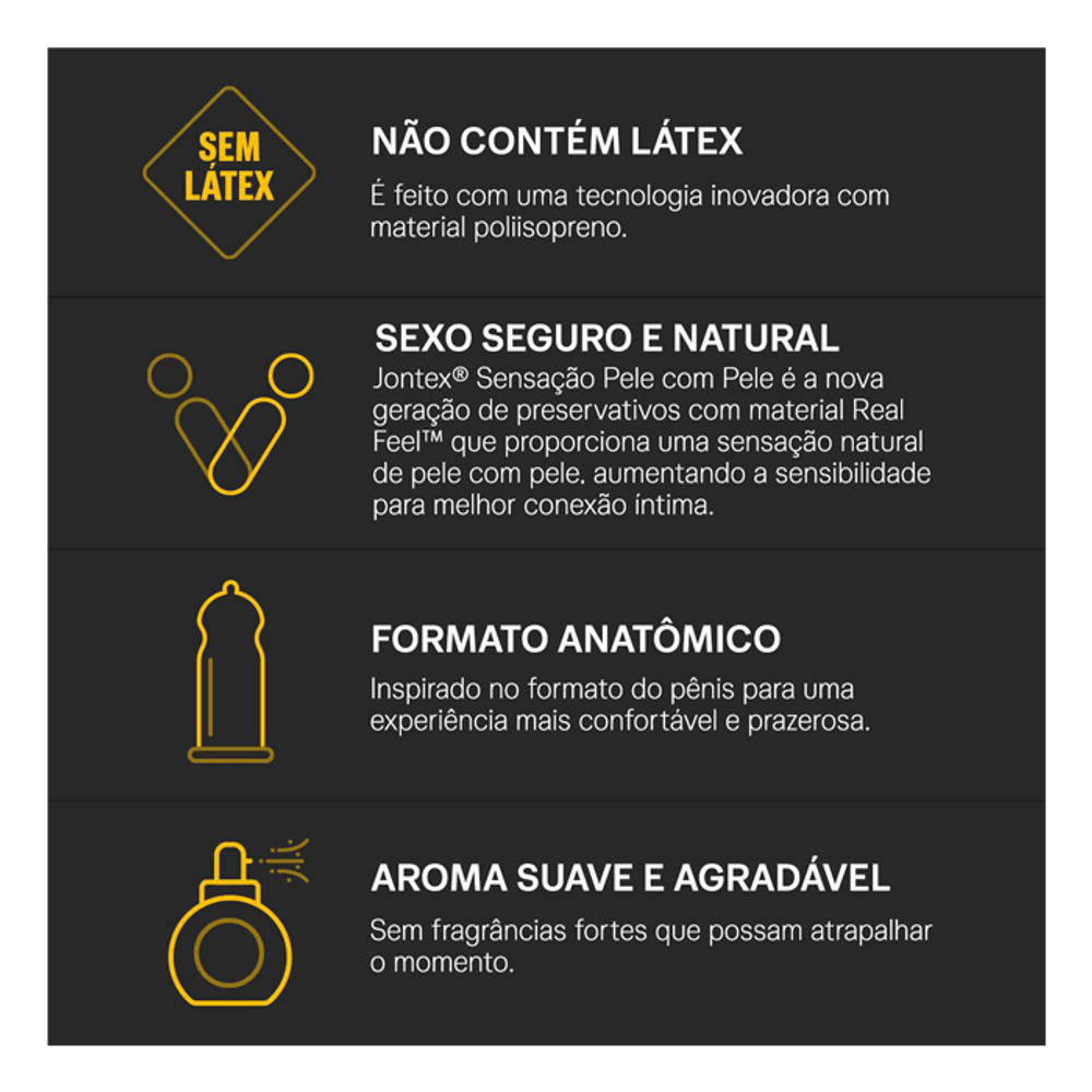 Preservativo Camisinha Masculina Jontex Sensação Pele com Pele 2 Unidades -  Drogarias Pacheco