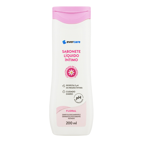 Sabonete Líquido Íntimo Ever Care Floral 200Ml