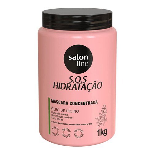 Máscara De Tratamento Salon Line SOS Hidratação Turbinada 1kg