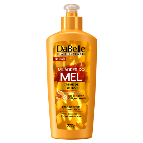 Creme Para Pentear Dabelle Hair Intense Milagres Do Mel 270G