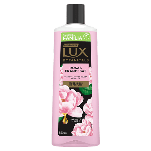 Sabonete Líquido Lux Botanicals Rosas Francesas 650Ml
