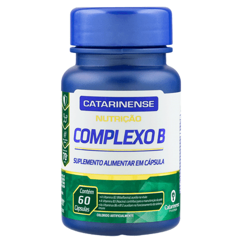 Vitamina Complexo B Catarinense 60 Cápsulas