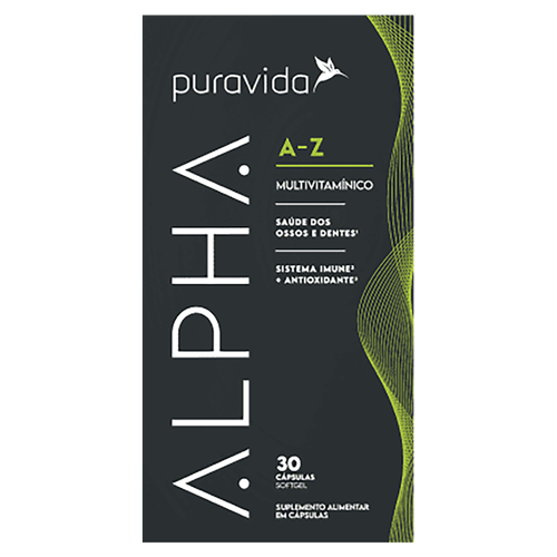 869384---Complemento-Alimentar-A-Z-Puravida-Alpha-30-Capsulas_0000_7898661013636_99_2_1200_72_SRGB 869384---Complemento-Alimentar-A-Z-Puravida-Alpha-30-Capsulas_0000_7898661013636_99_2_1200_72_SRGB