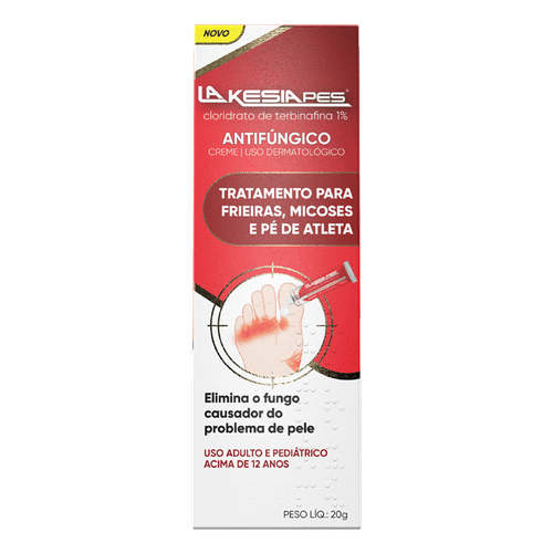 Creme Antifúngo Lakesiapro Frieiras E Micoses 20G
