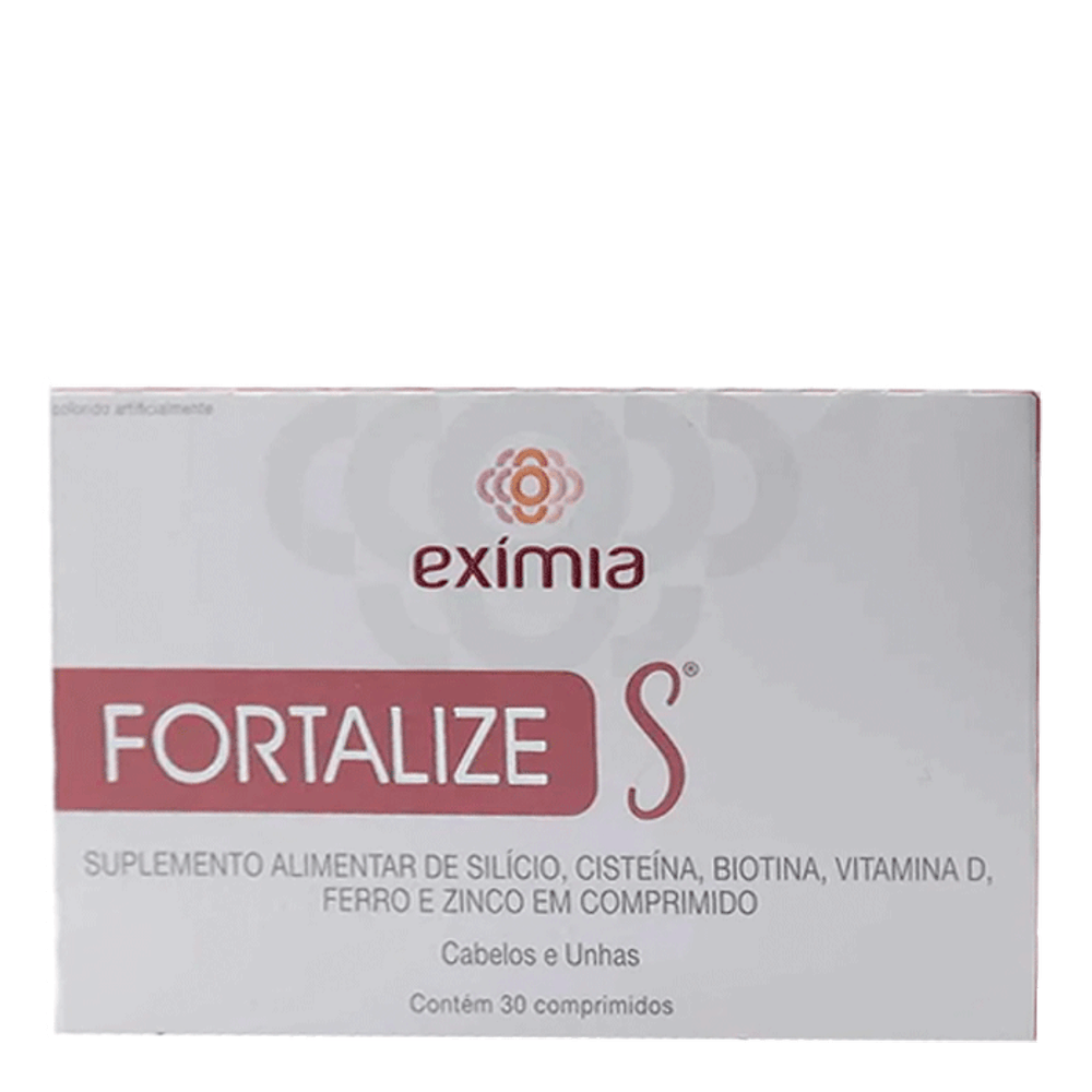 Suplemento Alimentar Eximia Fortalize S 30 Comprimidos - Drogarias Pacheco