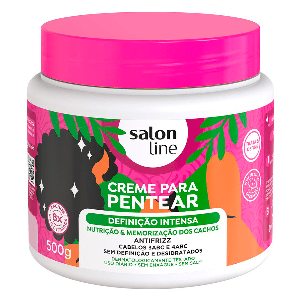 Creme Para Pentear Definição Intensa Salon Line 500g - Drogarias Pacheco