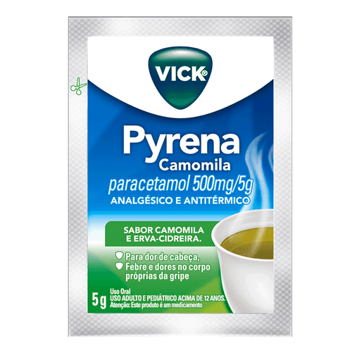Analgésico E Antitérmico Vick Pyrena 500Mg/5G 5G Camomila preço