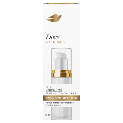 Kit Dove Regenerative Sérum 50ml + Sérum 28ml + Hidratante 50g + Noturno 50g + Sérum Antiolheiras 15ml + Gel Limpeza 150ml