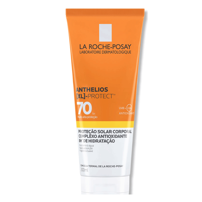 Protetor Solar Corporal La Roche-Posay FPS 70 Anthelios XL Protect 200ml