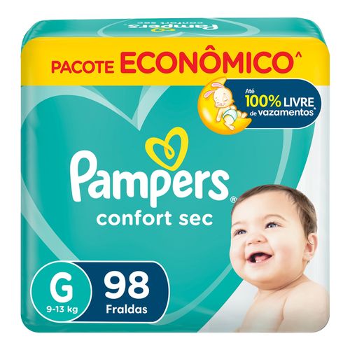 792900-Fralda-Pampers-Confort-Sec-Tamanho-G-98-Unidades.jpg 792900-Fralda-Pampers-Confort-Sec-Tamanho-G-98-Unidades.jpg