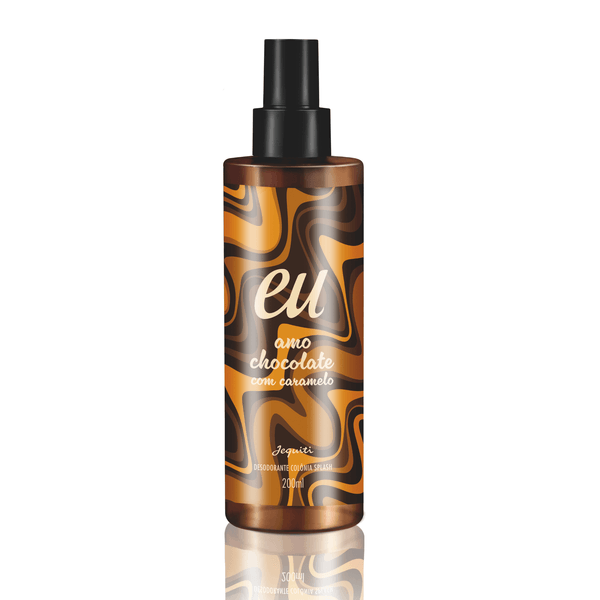 Desodorante Colônia Splash Eu Amo Chocolate Caramelo, 200 ml 200 ml