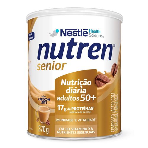 Complemento Alimentar Nutren Senior Café Com Leite 370G