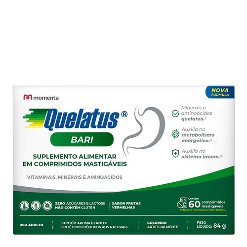 Suplemento Vitamínico Quelatus Bari Com 60 Comprimidos