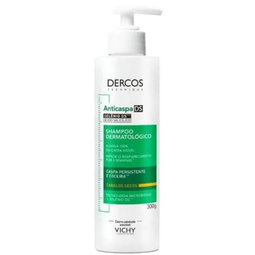 Vichy Dercos Anticaspa DS Shampoo Dermatológico 300g