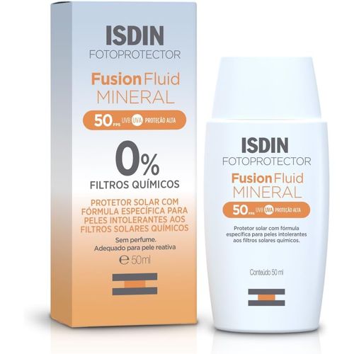 ISDIN Fotoprotector Fusion Fluid Mineral FPS 50 50ml