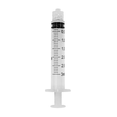 Seringa Hipodérmica Sem Agulha Descartável Luer Lock Medix 3ml