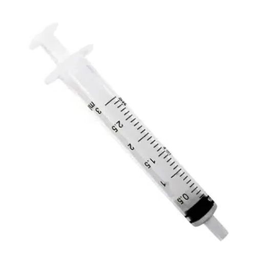 Seringa Descartável Bico Liso Luer Slip sem Agulha 3ml Injex