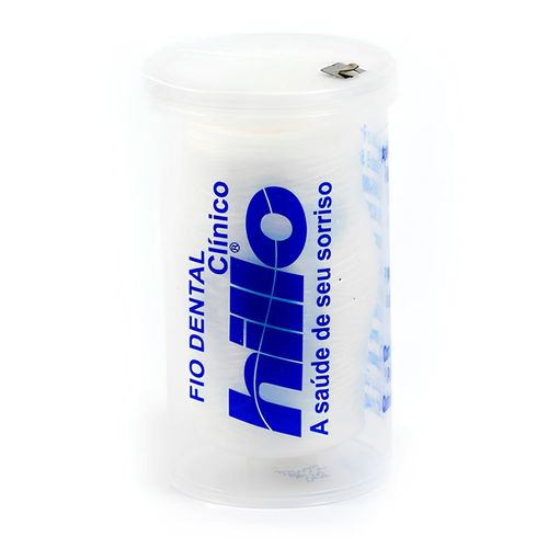 Rolo De Fio Dental Clínico Aromatizado Sabor Menta Hillo 25m
