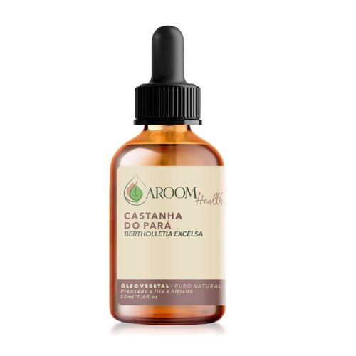 Óleo Vegetal de Castanha do Pará 100% Puro Natural – 50 ml
