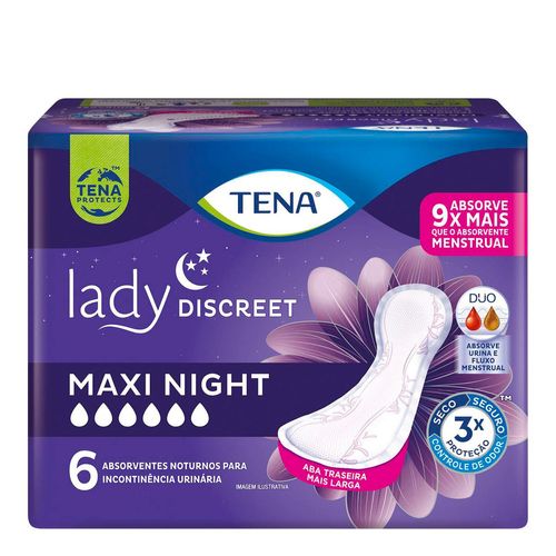 640956---Absorvente-Para-Incontinencia-Urinaria-Tena-Lady-Discreet-Maxi-Night-6-Unidades-1 640956---Absorvente-Para-Incontinencia-Urinaria-Tena-Lady-Discreet-Maxi-Night-6-Unidades-1