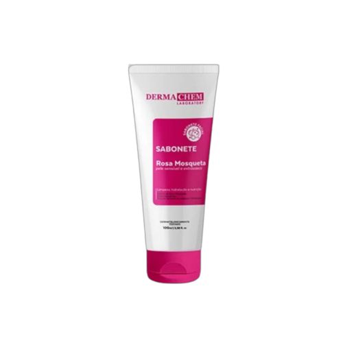 Sabonete Facial de Rosa Mosqueta Pele Sensível e Extrasseca Dermachem 100ml
