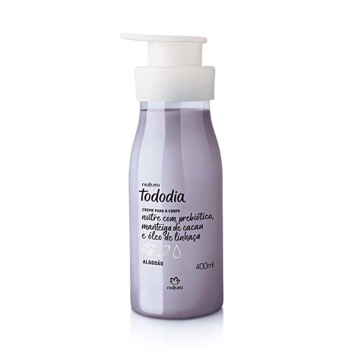 Hidratante Desodorante Corporal Algodão Tododia Natura 400ml