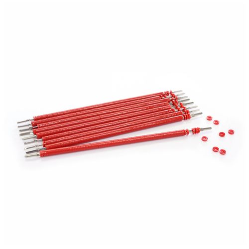 Elástico Ortodôntico Ligadura Bengalinha 1000un. Morelli Vermelho