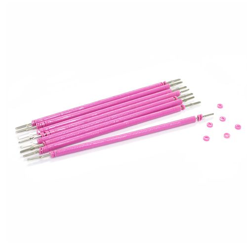 Elástico Ortodôntico Ligadura Bengalinha 1000un. Morelli Rosa