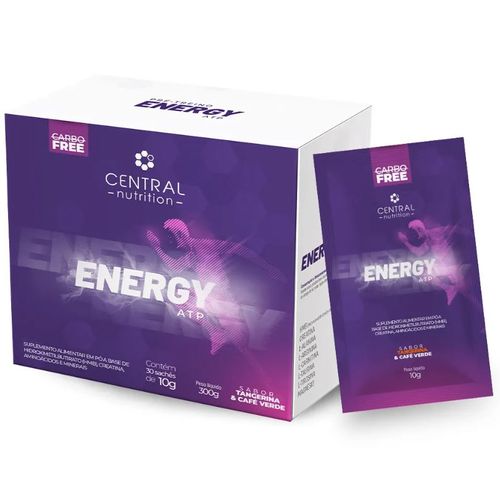 ENERGY® - ATP - 10g 30 Sachês - Sabor Tangerina