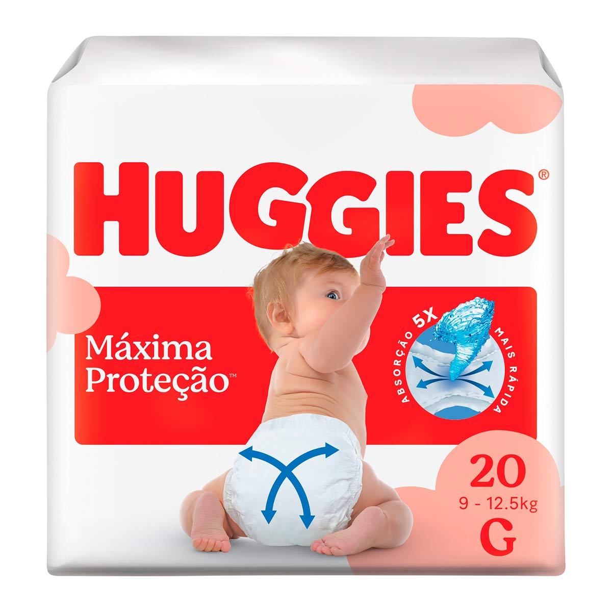 Fralda Huggies Supreme Care G 20 Unidades