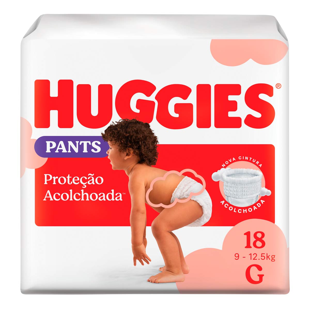 Fralda Huggies Supreme Care Roupinha G 18 Unidades