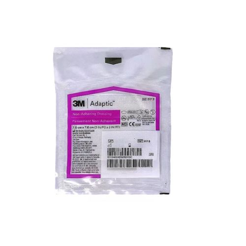 Curativo Adaptic 7,6cm X 7,6cm Malha Não Aderente - unidade - Systagenix