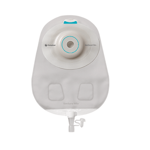 Bolsa Urostomia Sensura MIO Convex Soft Rec 10-33mm Cinza Maxi - 10un - Coloplast 16805