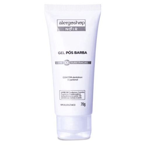 Gel pós Barba Hipoalergênico Noir 70g - Kit 2 un - Alergoshop