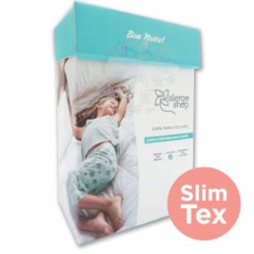 Capa Antiácaro para Travesseiro Slim Tex 50x70cm -  Alergoshop