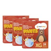 Kit-Fralda-Ever-Baby-Pants-Roupinha-XG-3-Pacotes-com-24-Unidades-Pacheco